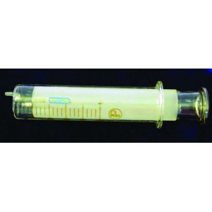 Syringe, ground glass, 100ml